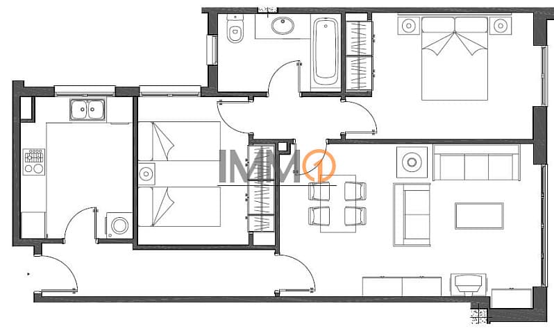 Actualment llogat” En venda pis a Santa Colom - Image 1