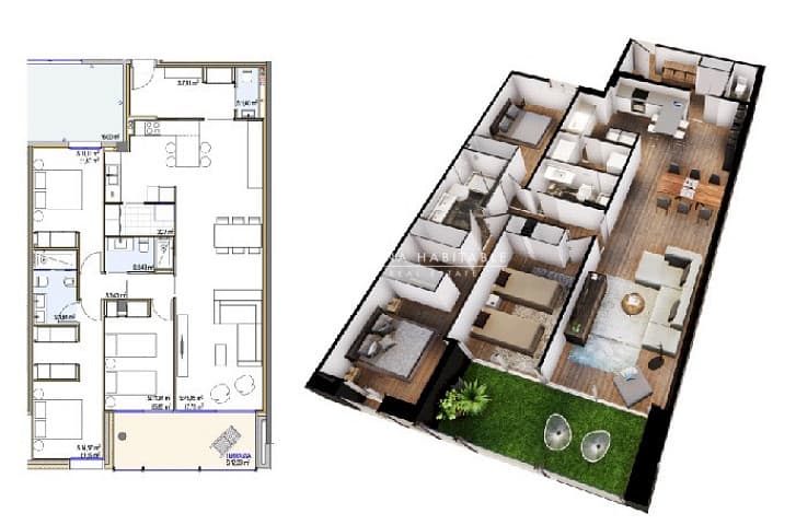 Pis en venda de nova construcció al centre de la Capital - Thumbnail 5