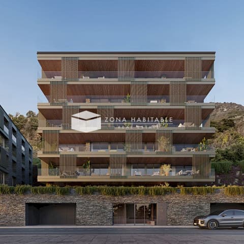 Pis de 2 habitacions amb gran terrassa i orientació sud – L’Étang Salé, Escaldes-Engordany - Image 1