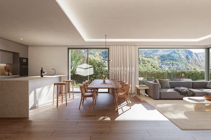 Pis de 3 habitacions tipus suite amb terrassa i jardí – L’Étang Salé, Escaldes-Engordany - Thumbnail 3