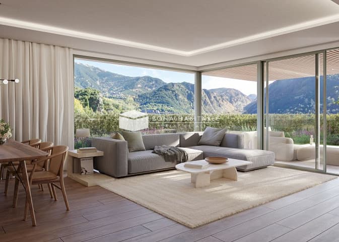 Pis de 3 habitacions tipus suite amb terrassa i jardí – L’Étang Salé, Escaldes-Engordany - Thumbnail 4